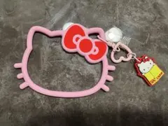 キティ　スマホ用シリコンストラップ
