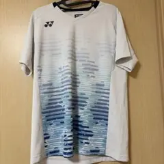 YONEX ゲームシャツ ホワイト ブルー 中国代表モデル | Mercari