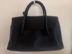 ZARA BASIC ビジネス トートバッグ A4 ブラック 美品 ザラ バッグのサムネイル