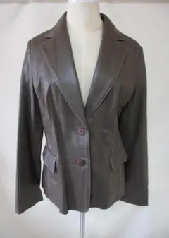 (O-14)23区 ラムレザー ジャケット サイズ40 羊革