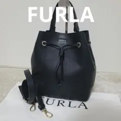 極美品✨FURLA フルラ 2wayバッグ ステイシーショルダー バケット保存袋のサムネイル