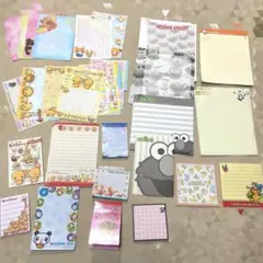 平成レトロ 平成女児 メモ帳 レターセット まとめ売り