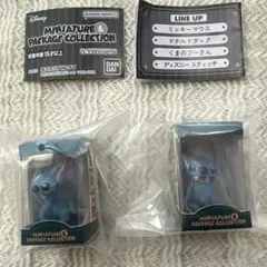 ディズニーガチャ　ステッチ2個