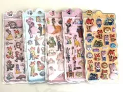 ラスト⭐️5枚セット⭐️新作⭐️ズートピア 肉球シール＋おしりシール
