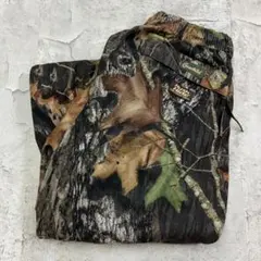 ゲームハイド　リアルツリー　イージーパンツ　ボトムス　古着　ブラウン　グリーンM