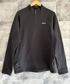 パタゴニア ハーフジップ　クロストレックジャケット ブラック POLARTEC