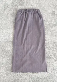 美品 LOWRYS FARM スカート ラベンダー色