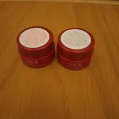 SK-II スキンパワーアドバンストクリーム、エアリークリーム　2.5g✕各1個
