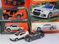 5台セット マッチボックス　レクサスGS　ポールスター　ホールデン　フォードのサムネイル