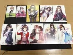 冴えない彼女の育てかた イラストカード まとめ売り ポストカード