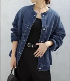 ノーカラーgジャン