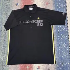 le coq sportif　ルコック　ゴルフウェア　半袖ポロシャツ　Lサイズ