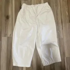RUUBON アイボリー ワイドパンツ Mサイズ