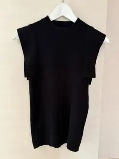 CLANE SQUARE SLEEVE KNIT TOPS