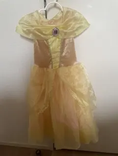 キッズ　イエロー　ドレス