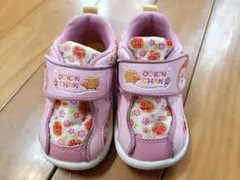 Moon star ドキンちゃん ピンク 花柄 キッズシューズ　13.0㎝
