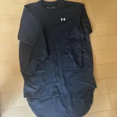 UNDER ARMOUR ブラック ロングトレーナーS