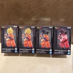 ドラゴンボールZ DRAGONBALL SPIRITFLICKS孫悟空4種セット