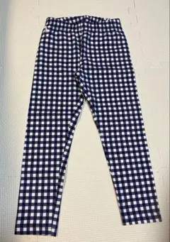 POLORALPH LAURENチェック柄ストレートパンツ ネイビー110センチ