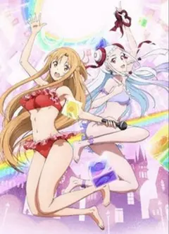 アスナ 原作イラスト ロングタペストリー ソードアート・オンライン