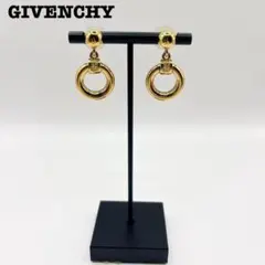 GIVENCHY ジバンシー　ゴールドピアス　ビンテージ　ロゴ　GPのサムネイル