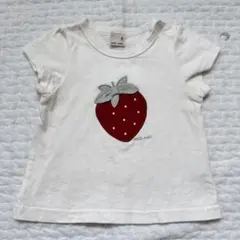 petit main いちご Tシャツ 80