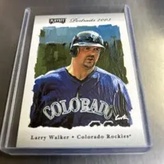 2003 Play Off Larry Walker Game Used Bat