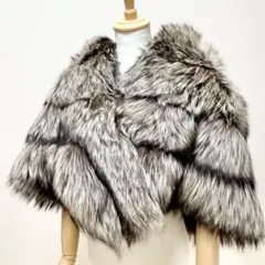 【美品】SAGAFOX 超大判ショール ストール