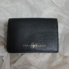 Tory Burch名刺いれ(未使用)チャック有り、キーリング有り