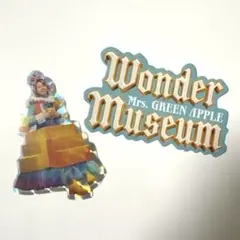 「藤澤涼架」ステッカー　ワンダーミュージアムステッカー　ミセス