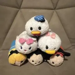 ディズニーツムツムぬいぐるみ5体セット