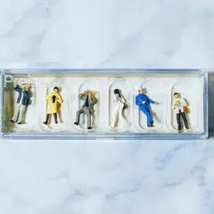 Preiser／プライザー ミニチュア　フィギュア　USマリンバンドの人たち Preiser／プライザー □1/87 ミニチュア フィギュア ビーチの人