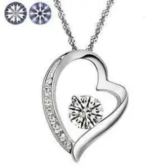 【送料無料】ブリリアントハートパヴェペンダントWHSV