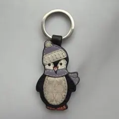 希少 レア COACH コーチ ペンギン キーホルダー キーリング チャーム