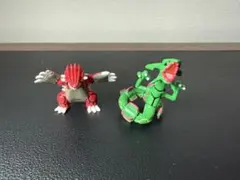 初代レックウザ グラードン カイオーガ ポケモン フィギュア モンコレ