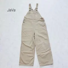 ジャバ デニム オーバーオール サロペットパンツ カジュアル ベージュ Mのサムネイル