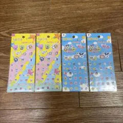 Tamagotchi キャラクターシール 4枚セット