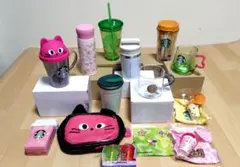 【スターバックス②】STARBUCKS　ボトル　タンブラー　耐熱グラスマグまとめ