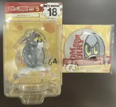 トムジェリ　ハッピー くじ　A賞　トム　Ｆ賞缶コレクション　缶バッジ