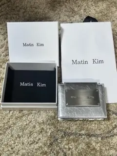 Matin Kim ショルダーバッグ シルバー