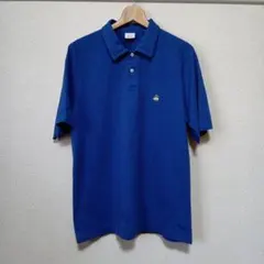 ブルックス ブラザーズ　青 ポロシャツ Mサイズ