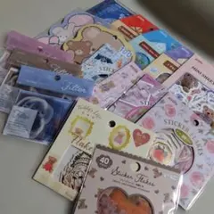 amifa フレークシール14個＋他社フレークシール2個 全16個