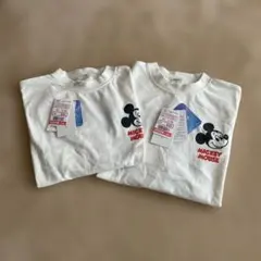 【新品・未使用・タグ付き】ミッキーマウス Tシャツ 120cm 130cm