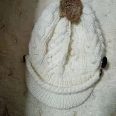 ポンポネット　キャスケット編 ニット帽のサムネイル
