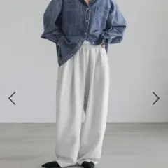 LOWRYS FARM カットイージーコクーンパンツ