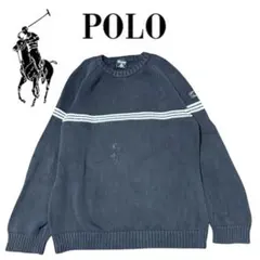 【好配色！】POLO JEANS CO. オーバーサイズコットンニット