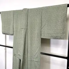 加賀小紋　中儀延　作家もの　重要無形文化財　江戸小紋　着物　086ty