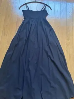 ZARA キャミワンピース ブラック S