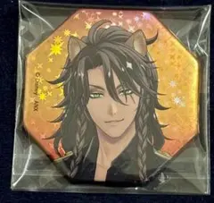 ツイステ レオナ ブレイジングジュエル ライブ ホログラム缶バッジ