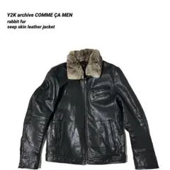 極上 Y2K archive COMME CA MEN シープスキン ジャケットのサムネイル